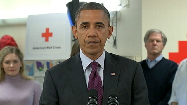 VIDEO: President Obama Speaks on Hurricane Sandy Relief From Red Cross