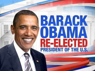 Watch: Barack Obama Wins Second Term