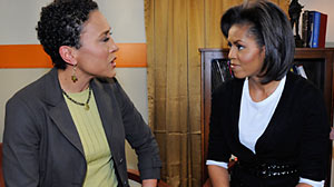Photo: In Exclusive First Interview with ABCs Robin Roberts, Michelle Obama Talks Life in the White House and Her Agenda as First Lady