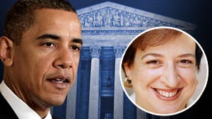 Photo: President Barack Obamas possible pick for Justice David Souters Supreme Court seat, Elena Kagan