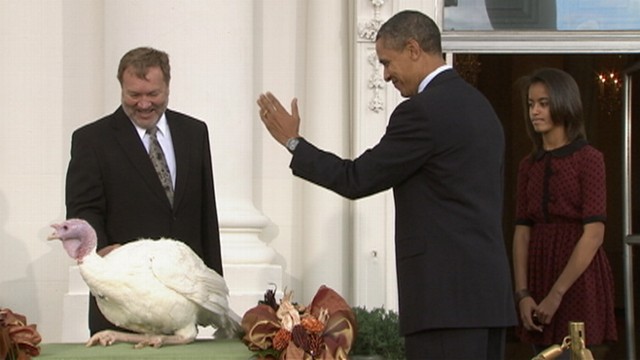 VIDEO: The president pardons Peace and Liberty at White House ceremony.