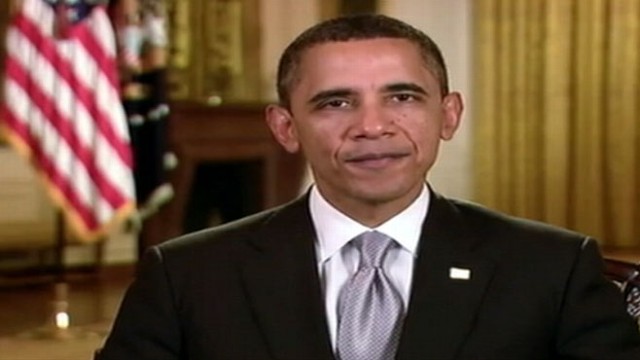 VIDEO: The president urges the nation to speak up and end gridlock in Washington.
