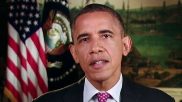 VIDEO: The president talks to the nation in his weekly address.