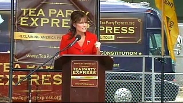 Tea Party darling says Barack Obamas term has been a "strange transformation."