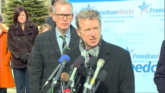VIDEO: Sen. Rand Paul says hes suing the president "on behalf of everybody who has a phone."