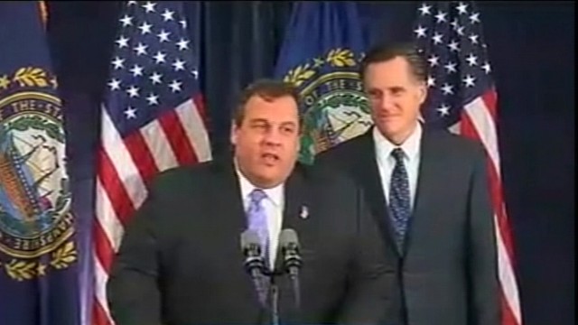 VIDEO: Gov. Chris Christie Endorses Mitt Romney