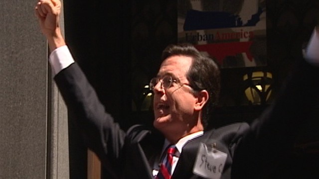 VIDEO: Stephen Colbert's Super PAC Approved