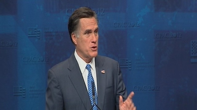 VIDEO: Mitt Romneys Full Speech at CPAC 2012