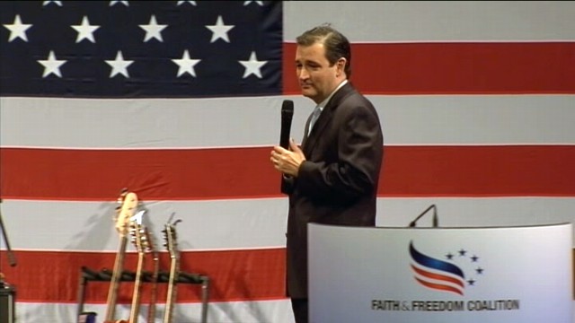 VIDEO: Ted Cruz: Thankful for Tropical Storm Isaac Keeping Biden Away