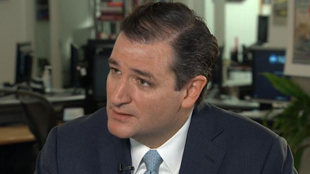 VIDEO: Sen. Ted Cruz pledged to do "anything" to stop President Obamas health care law.
