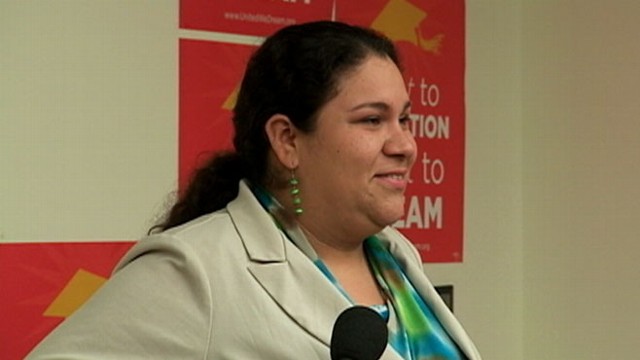 VIDEO: DREAM Act advocates have an emotional response to the presidents remarks.