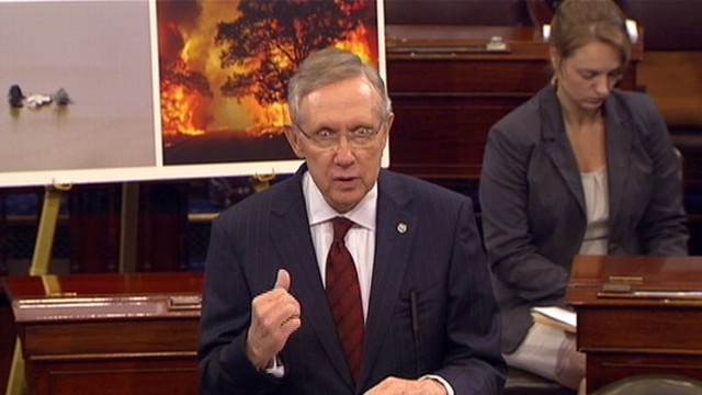 VIDEO:Sen. Reid Scolds Congress for Leaving Town