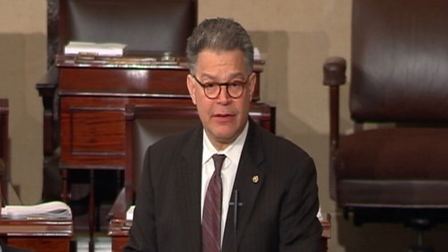 VIDEO: Sen. Franken Breaks Down, Cries on Senate Floor