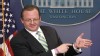 VIDEO: Press secretary Robert Gibbs jokes about writing a grocery list on his hand.