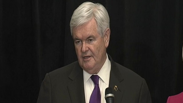 VIDEO: Newt Gingrich Drops Out of 2012 Race