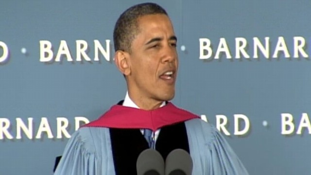 VIDEO: President Obama Speaks to Barnard Graduates