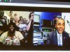 Obama Holds Birthday Video Teleconference