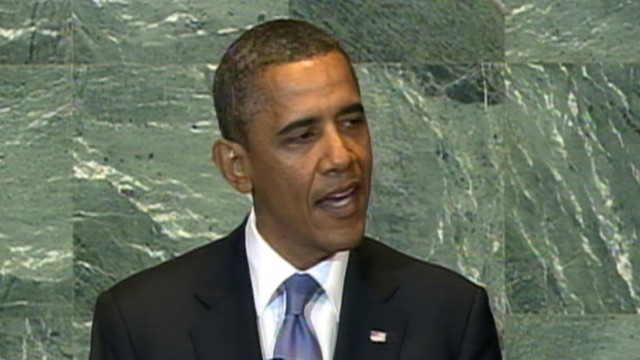 VIDEO: Obama Speaks to U.N. About Israel and Palestine