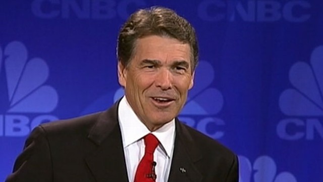 VIDEO: Texas Governor looks to maintain perfect political record in White House bid.