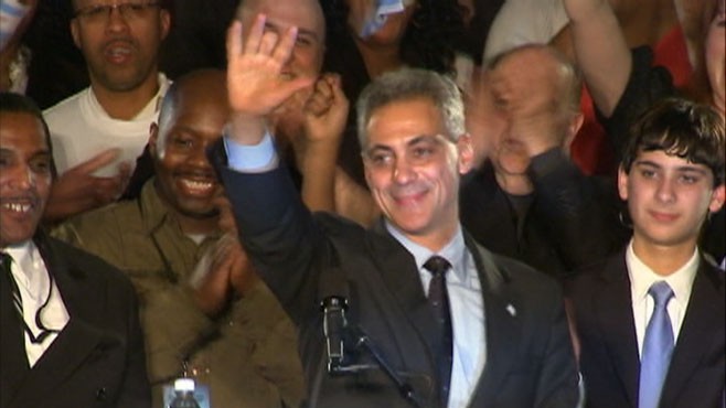 VIDEO: Rahm Emmanual Win Chicago's Mayoral Election