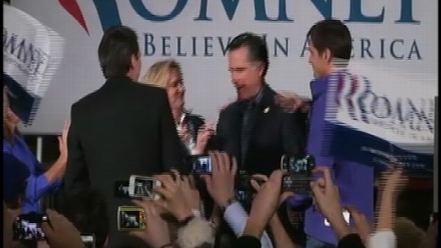 VIDEO: Mitt Romney Glitter Bombed Outside Minn. Event
