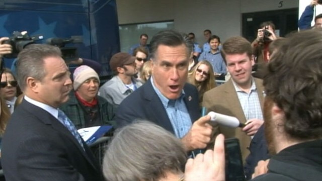 VIDEO: GOP candidate tries to set protester straight at South Carolina campaign event.