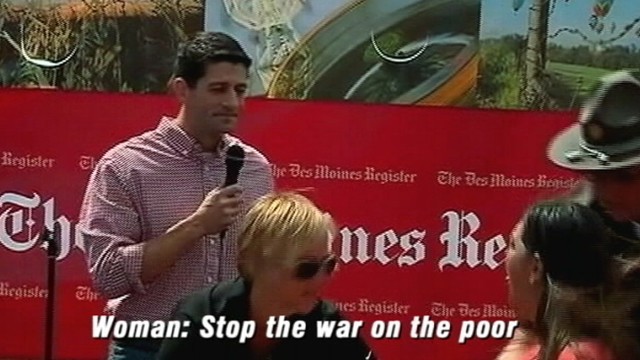 VIDEO: Paul Ryan Heckled at Iowa State Fair