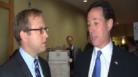 Santorum Clarifies Concerns on Women in Combat