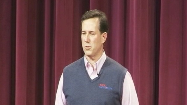 VIDEO: Santorums Veiled Comparison of Obama to Hitler