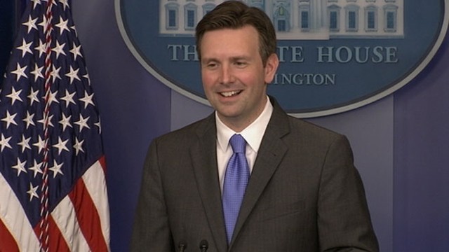 VIDEO: Spokesman Josh Earnest responds to questions about hurtling mammoth QE2.