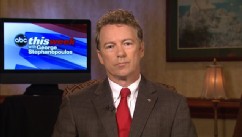 PHOTO: Senator Rand Paul (R) Kentucky on 'This Week'