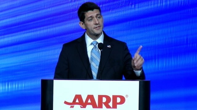 VIDEO: Paul Ryan gets booed at AARP convention in New Orleans.