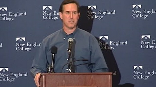 Santorum Gets Loudly Booed