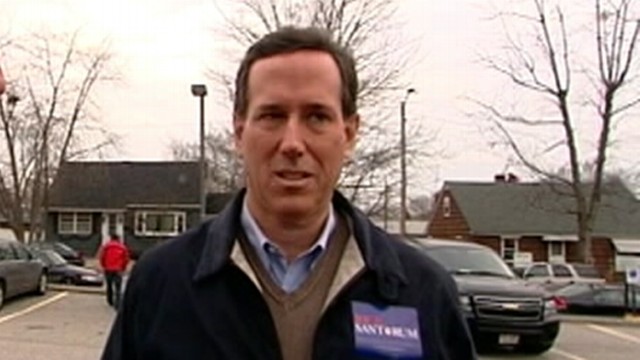 VIDEO: GOP candidate discusses Mitt Romneys comment about firing workers.