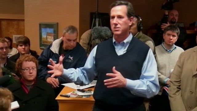 VIDEO: Was presidential candidate misunderstood or did he make a verbal slip?