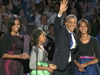 Watch: Obama Women Dazzle on Election Night
