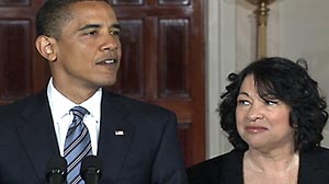 Photo: Sonia Sotomayor is Obamas Supreme Court Pick to Replace David Souter: Sotomayor To Become First Hispanic Supreme Court Justice if Confirmed.