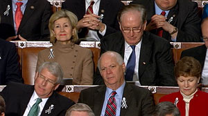 PHOTO: Senators at the State of the Union
