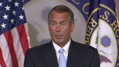 VIDEO: House Speaker John Boehner says he will work hard to repeal current health care regulations. 