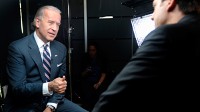 PHOTO Vice President Joe Biden is shown during an interview with ABC News' Jake Tapper for "Nightline"