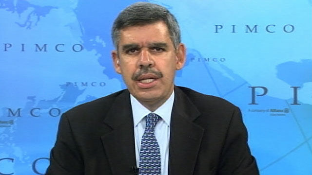 PHOTO: Mohamed El-Erian is interviewed on "This Week".