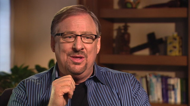 PHOTO: Saddleback Church pastor Rick Warren is interviewed on "This Week."