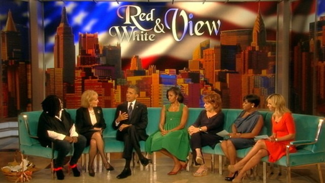 VIDEO: The president and first lady appear on "The View."
