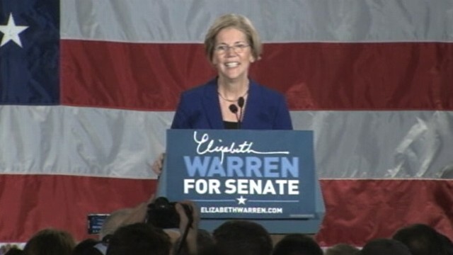 VIDEO: Democrat defeats incumbent Republican Sen. Scott Brown.