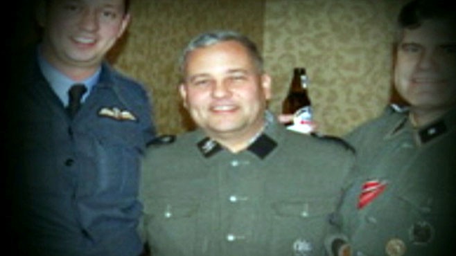VIDEO: Congressional candidate Rich Iott posed in Nazi uniform for a WWII reenactment.