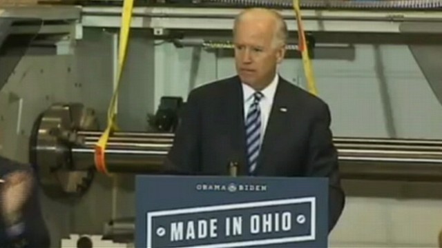 VIDEO: The vice president rails against Republicans at speech in Ohio.