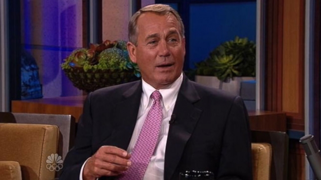 Speaker of the House says he would not want to give up golf, wine and cigarettes.