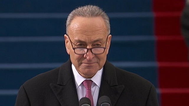VIDEO: Democratic senator from New York is also the Inaugural Ceremonies Chairman.