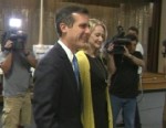 VIDEO: Democrat takes over for outgoing Mayor Antonio Villaraigosa after defeating challenger Wendy Greuel.