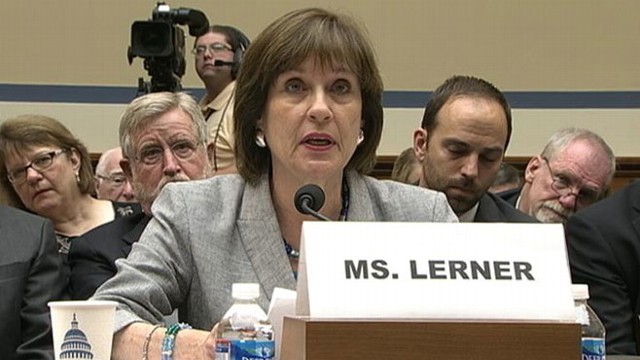 VIDEO: Director of Exempt Organizations declares her innocence before invoking Fifth Amendment right.